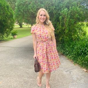 Floral Brooks Brothers dress sz 6